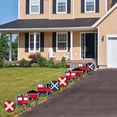 thumbnail image 3 of Big Dot of Happiness Railroad Party Crossing - Train Lawn Decorations - Outdoor Steam Train Birthday Party or Baby Shower Yard Decorations - 10 Piece, 3 of 8