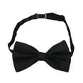 thumbnail image 2 of Premium Classic Solid Color Adjustable Tuxedo Neck Bowtie Bow Tie, 2 of 2