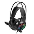 thumbnail image 1 of Xtrike Me GH-709 - Wired Gaming Headset, Backlit with Microphone, Black, 1 of 6