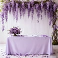 thumbnail image 6 of 10 Branches Wisteria Hanging Flowers,6Ft Artificial White Wisteria Flowers Garland for Wedding Arch Ceremony Party Garden Home Backdrop Decor(Pink), 6 of 9
