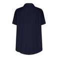 thumbnail image 4 of gakvbuo Plus Size Tunic Tops for Women Business Casual Shirts Button Lace V Neck Long Sleeve Shirt Blouses for Women, 4 of 4