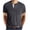 Dark Gray, variant on Mens Henley T-Shirts Short Sleeve Casual Regular Fit 3 Button Shirt Summer, Soft Heathered Jersey Tee Lightweight Breathable Outdoor Daily Fashion Top with Chest Pocket