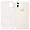 thumbnail image 1 of Funda de letras mayúsculas con nombre personalizado para iPhone 14 13 Pro Max 12 11 SE 2020 Funda de silicona líquida para parejas 8 Plus X XR 7 Coque Tan Jianjun unisex, 1 of 2