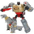 thumbnail image 2 of Figuras de acción transFormables 5 en 1 para niños, juguetes de película, Anime Devastator, dinosaurio, modelo de Robot, regalos de cumpleaños, 2 of 4