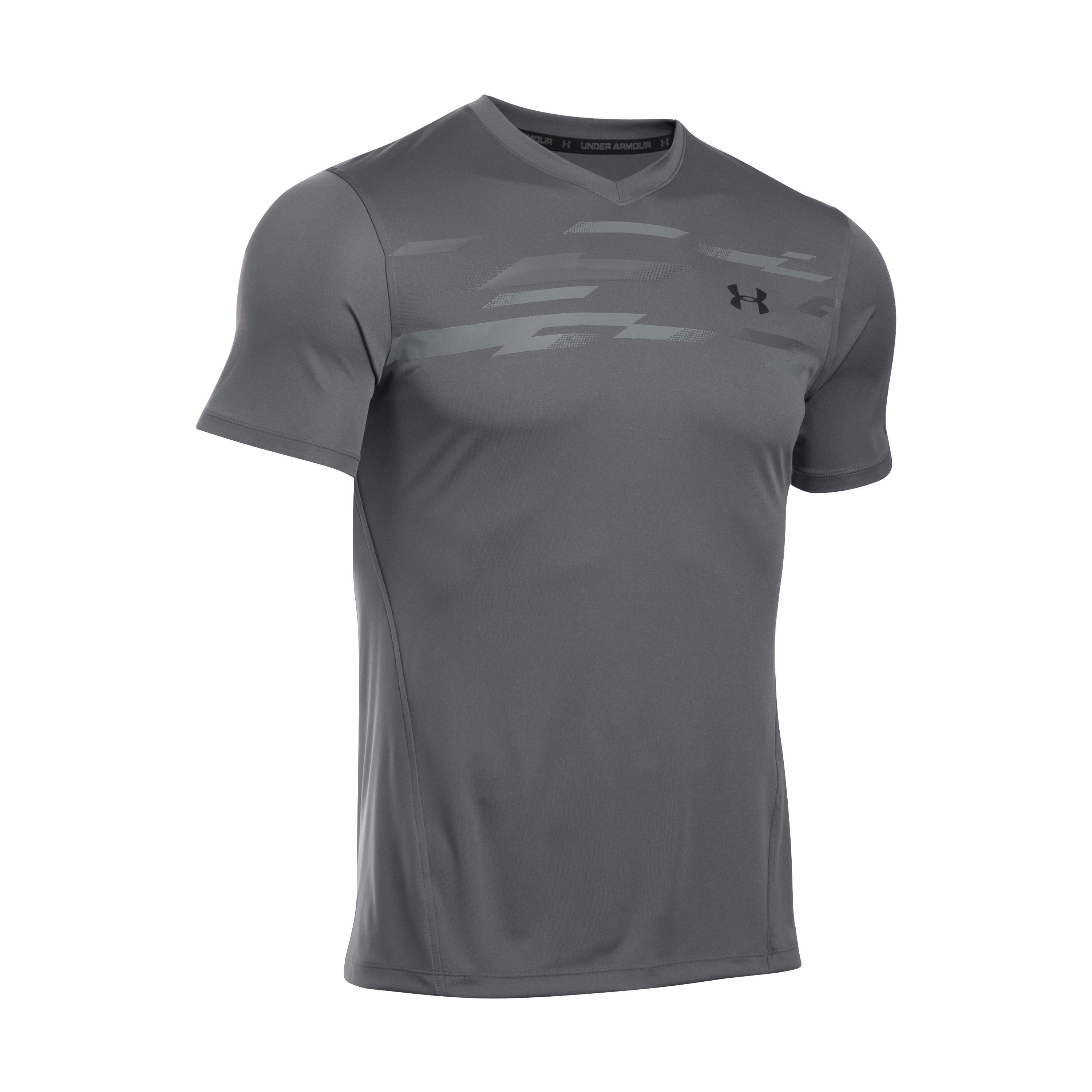 Under Armour HeatGear Fitted Raid Graphic T-Shirt Herren Tee Shirt 1298816-040 