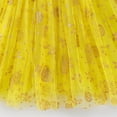 thumbnail image 5 of Fgnfyis Girls Skirts Summer Mesh Tutu Layered Princess Party Dress with Elastic Waistband for Toddler Kids Ballet Ballerina Yellow_002 3-8 Years, 5 of 6