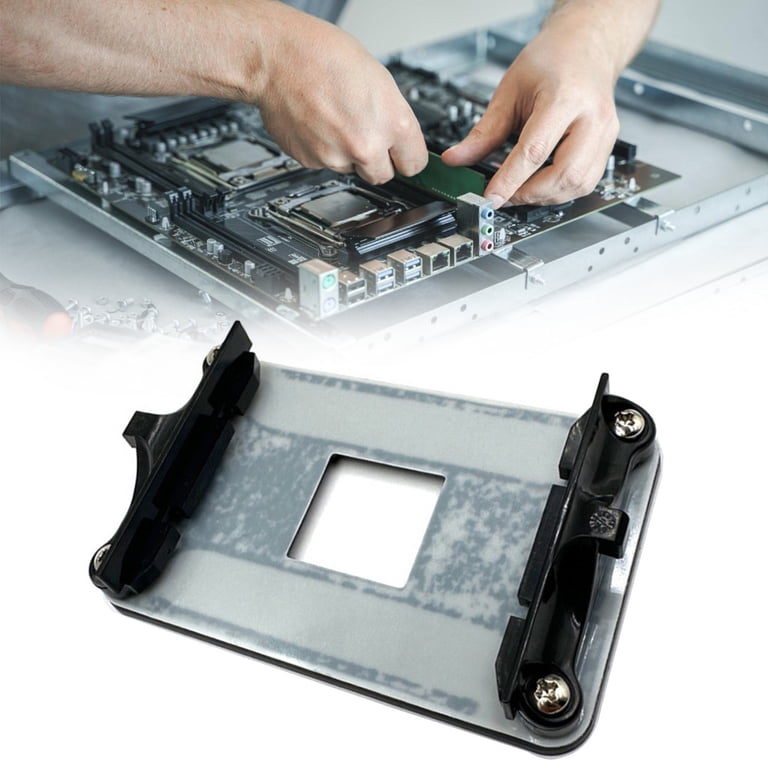 Aifeier ET 4PCS CPU Fan Bracket for AM4 Backplate, Black