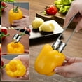 thumbnail image 6 of 2 Stainless Steel Corers Kitchen Gadgets Stainless Steel 304 Fruit Corers Apple Pear Corers Household Hole Diggers Fruit Corers, 6 of 8