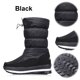 thumbnail image 4 of Zapatos Invierno A La para Exteriores Botas Impermeables Mantener El Calor Nieve Mujer Forradas Piel Resistentes Al Media Pantorrilla Cómodas, 4 of 9