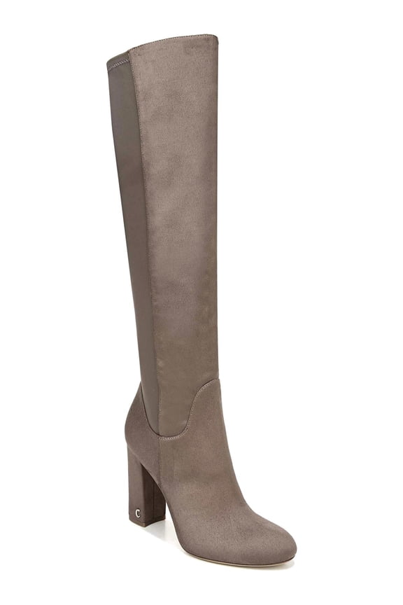 Circus by Sam Edelman Womens Clarimont Knee-High Boots Gray 9.5 Medium (B,M)
