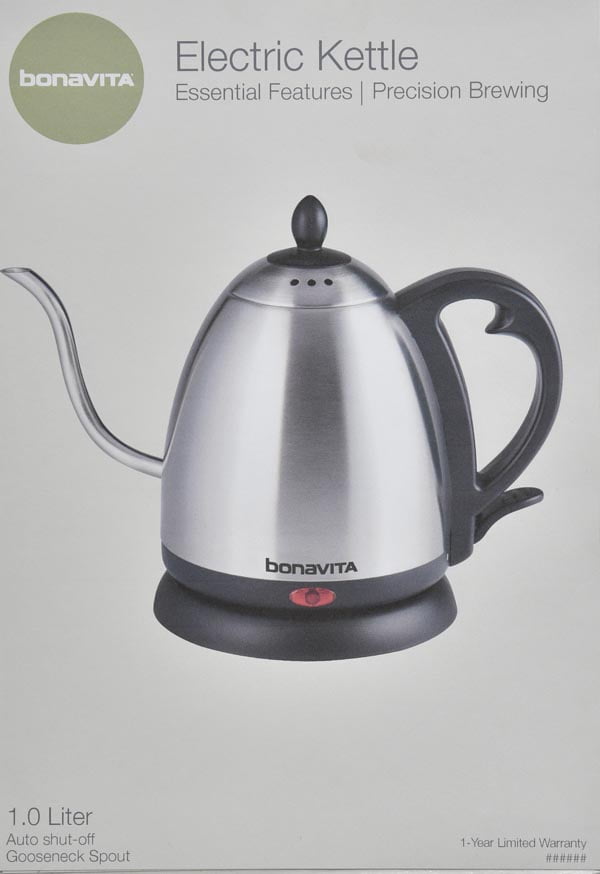 Bonavita 1Liter Gooseneck Electric Kettle Walmart Inventory Checker