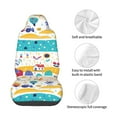 thumbnail image 4 of Honeii Funny Farm Print Car Seat Cover,Car Interior Covers,Universal Fit Seat Protector, Compatible with Most Cars, SUVs, Trucks, and Vans, 4 of 5