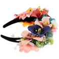 thumbnail image 4 of Hair Band For Party Simulation Flower Headband Wedding Accessory For Women Multi 22x22cm Easy To Fit 1Set, 4 of 5