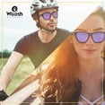 thumbnail image 3 of WOOSH Polarized Sunglasses for Men and Women - Lightweight Unisex Sun Glasses with UV Protection for Driving Fishing, Running, Sports, Beach and Outdoors (Barnacle), 3 of 7