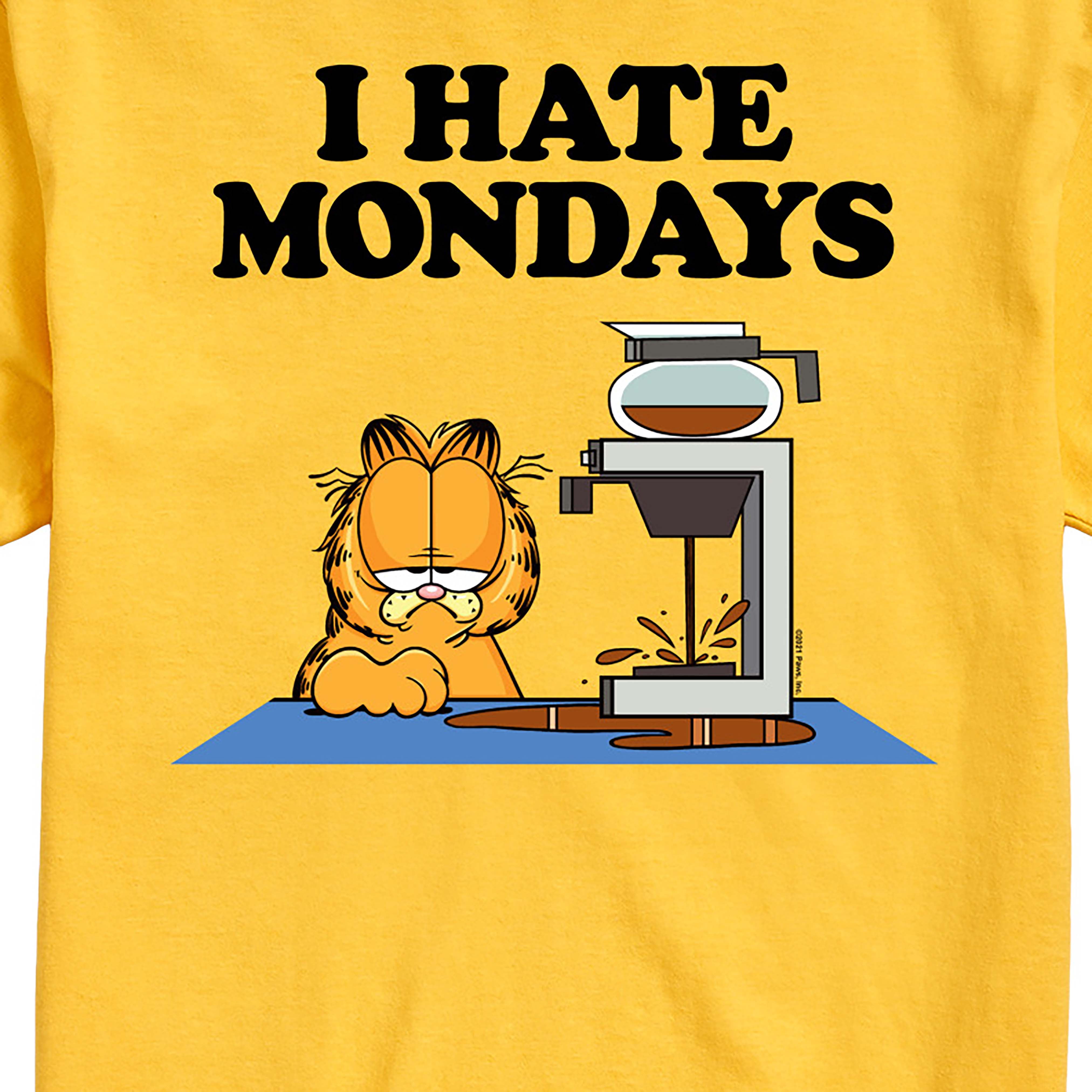 Garfield - I Hate Mondays - Men's Short Sleeve Graphic T