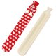 thumbnail image 1 of Bolsa de agua caliente Calentador de manos largo de goma con funda extraíble Bolsa de agua caliente para estudiantes, Fondo rojo Blanco Amor Inevent HA002623-09, 1 of 7