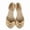 Khaki, variant on LTTVQM Women's Jelly Sandals Pearl Bow Transparent Trendy Open Toe Slip on Flat Casual Summer Daily Slip On Shoes Black 37(US-6.5)
