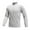 Gray, variant on WREESH 2025 Fashion Tops Functional Long Sleeved T-Shirt Lightweight Drying Elastic Casual Sports Top Men's Long Sleeved Stand Up Collar Top/Shirt