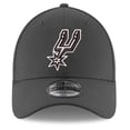 thumbnail image 2 of Men's New Era  Graphite San Antonio Spurs 39THIRTY Flex Hat, 2 of 4