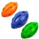 thumbnail image 5 of Pelota de rugby de goma con sonido para perros, resistente a las mordeduras, con chirridos, 5 of 6