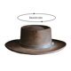 thumbnail image 2 of Gorro de lana unisex Fdelink, hecho a mano, personalizable, tejido elástico, negro, 2 of 3