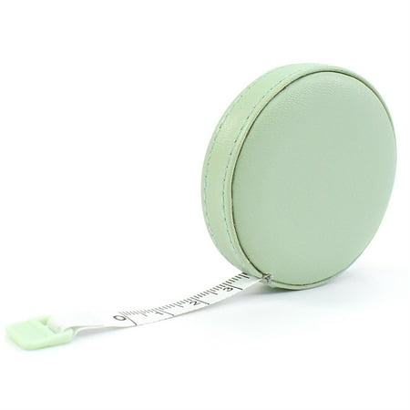 

Sewing Tape Measure | 60 Inch PU Leather Retractable Sewing Tape Measure Double Scales | Mini Ruler for Body Fabric Sewing Tailor Cloth Knitting Home Craft
