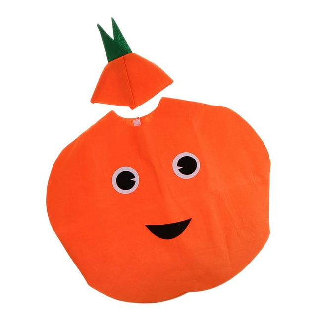 Conjunto disfraz Zulema traje de frutas para niños naranja