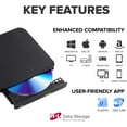 thumbnail image 2 of Hitachi GP96Y LG Lecteur DVD Fire TV Multi OS Externe (Fire, Android, Windows, Mac) – DVD Externe, Brûleur, 2 of 4