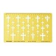 thumbnail image 1 of Traceease Multiple Unique Cross Pattern JewelryTemplates Drafting ToolsJewelleryDesigning Stencils, 1 of 5