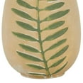 thumbnail image 5 of DecMode 8" Leaf Beige Ceramic Vase, 5 of 8