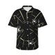 thumbnail image 1 of Balery Spiders On The Web Camisas hawaianas de manga corta para hombre, camisas playeras de corte holgado, camisas de vacaciones con botones,Small, 1 of 7