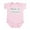 Petal Pink, variant on CafePress - Made In Thailand Infant Bodysuit - Baby Light Bodysuit, Size Newborn - 24 Months