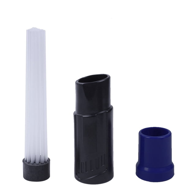 Vacuum Cleaner Dust Dirt Remover Universal Attachment Interface Tool for Air Vents Keyboards Drawers Plants Dust Cleaning,1 * Vacuum cleaner connector,Black