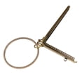 thumbnail image 4 of Abbracc Metal Purse Frame Clutch Handle Bag L Shape Kiss Clasp Lock DIY Craft Handmade Bronze Tone, 4 of 9