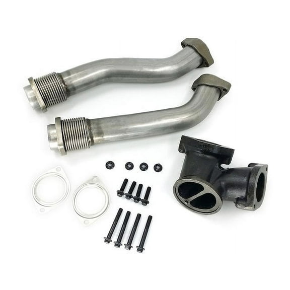 Turbocharger Up Line Kit - Compatible with 1999 Ford Econoline Super Duty 7.3L V8