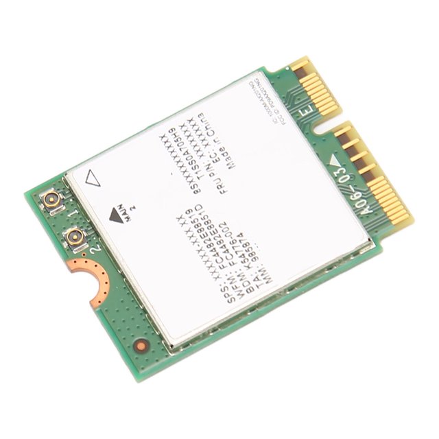 Adaptador WiFi AX201 tarjeta de red WiFi 6 estándar 80211AX Conexión rápida Chipset AX201NGW Banda dual 574Mbps en 24GHz para juegos ANGGREK Otros