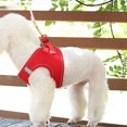 thumbnail image 3 of Dog mouthpiece anti bite and chew, with comfortable mesh soft fabric and adjustable shoulder strap - Red-S, 3 of 5