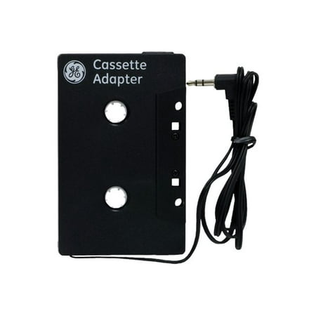 GE 73627 Cassette Adapter, Black