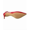 thumbnail image 4 of M by Bruno Magli Rima Leather Slingback Pump, 9.5, Red, 4 of 5