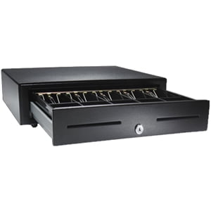 - APG Cash Drawer Vasario Series Manual Cash Drawer - 4 Bill - 5 Coin - Black