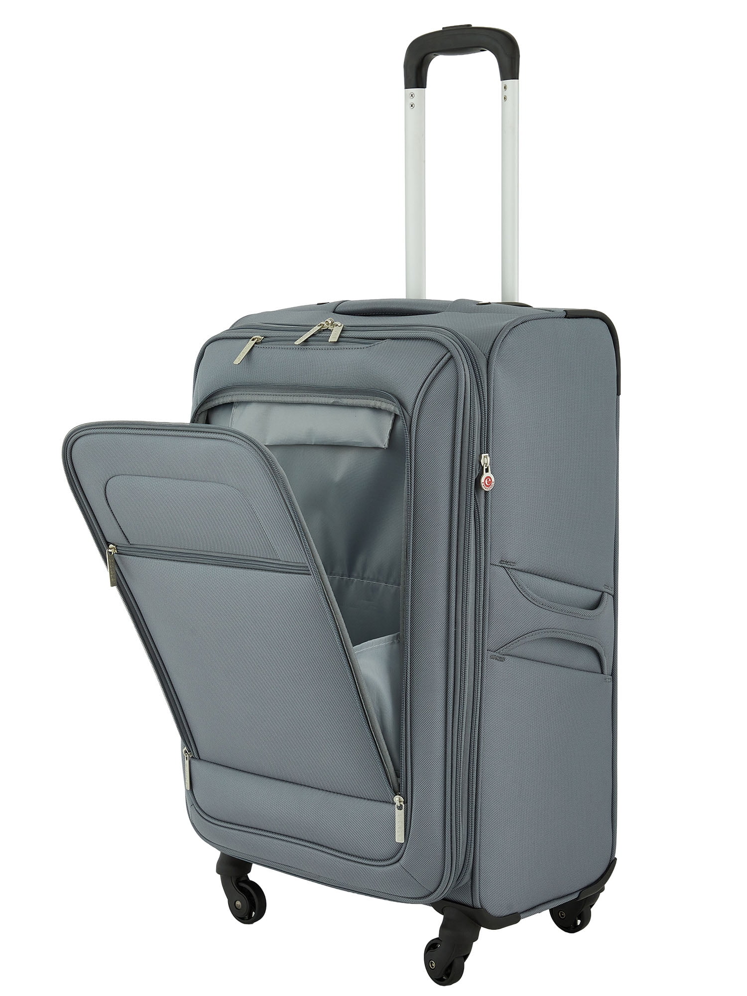 Protege Arendale 24" Softside Expandable Rolling Spinner Luggage, Gray
