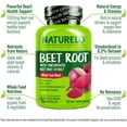 thumbnail image 5 of NATURELO Beet Root 90 Capsules – Heart Health & Blood Pressure Support* – 1000mg Beet Root Extract + Whole Food Blend – Non-GMO, Vegan, Gluten-Free, 5 of 9