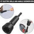 thumbnail image 4 of Wire Twisting Tools Quickly Twister Electrician Artifact for Power Drill Drivers Twisted Connector Cable Device Multi Tool Black Set, 4 of 9