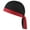 Red Hats for Men & Women, variant on Biker Hats for Men & Women Casual Color-Block Breathable Adjustable Chemo Skull Cap
