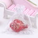 thumbnail image 4 of Bolsas de regalo transparentes con cordón pequeño copo de nieve hilo Pttern bolsa de caramelo soporte para recuerdo de banquete de boda 100 Uds Noticed JJ17761-00, 4 of 7
