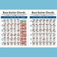 thumbnail image 3 of Bass Guitar Chord Practice Chart Music Score Students Learning Fingering Poster, 3 of 3