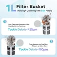 thumbnail image 2 of Aiper Pilot V2 Rechargeable Handheld Pool Vacuum Cleaner, for Above-Ground Inflatable Pools, Hot Tubs, Works with Pool Poles, 2 of 9