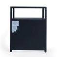 thumbnail image 3 of Beaumont Lane Contemporary Navy Wood Nightstand, 3 of 9