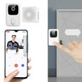 thumbnail image 1 of PEONAVET A Doorbell A Doorbell Smart Wireless Remote Video Doorbell,Home Intercom HD Night Vision WiFi Rechargeable Security Door Doorbell, Can Two-Way Calls,APP Control,Photo, 1 of 1