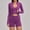 Deep Purple, variant on PISONIC Workout Sets for Women 3 Piece Long Sleeve Zip Up Jacket, V-neck Cami Tank Top, High Waisted Yoga Shorts Gym Athletic Sets